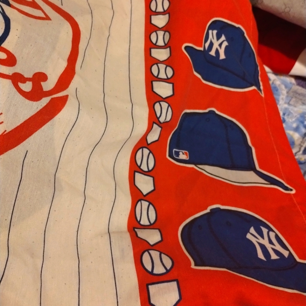 New York Yankees baseball pillow case Vintage MLB 1996 - Picture 13 of 16
